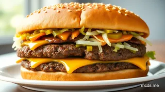 Double Big Mac Price Nutrition and Allergen Info