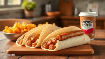 McDonald s Sausage Burrito Meal Price Nutrition Allergen